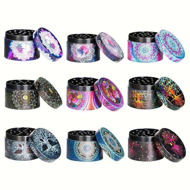 Colorful Spice Grinder Metal Multifunctional Crusher Kitchen Gadge