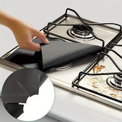 8pcs Gas Stove Mat Heated Resistant Gas Top Liner
