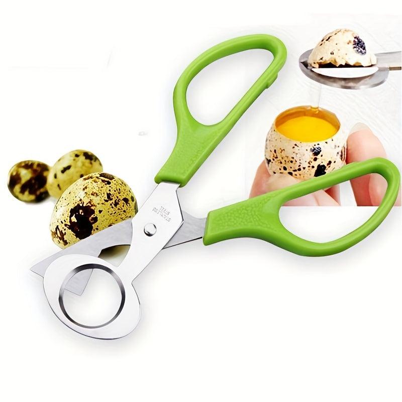4pcs Stainless Steel Quail Egg Scissors Shell Separator