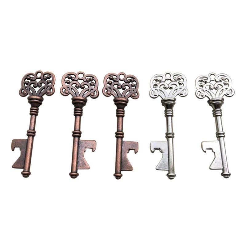 Vintage Skeleton Key Bottle Opener for Party Guests