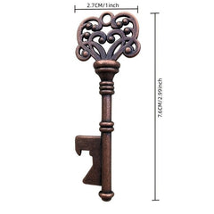 Vintage Skeleton Key Bottle Opener for Party Guests