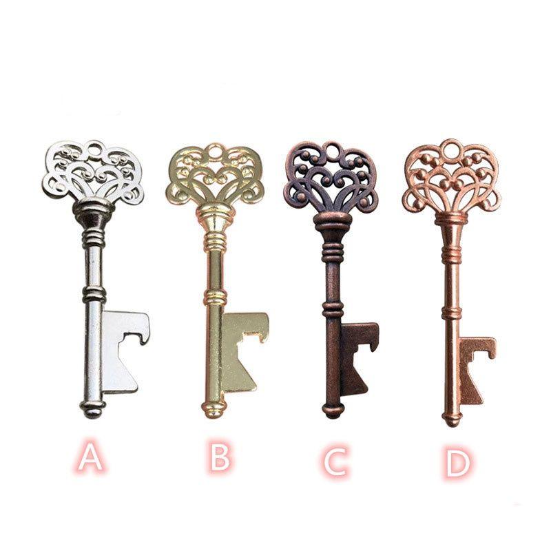 Vintage Skeleton Key Bottle Opener for Party Guests