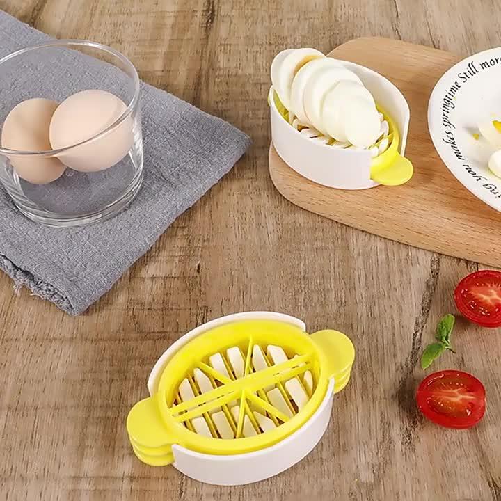 3in1 Egg Slicer Egg Cutter Kitchen Tool Stainless Steel