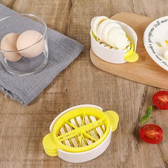 3in1 Egg Slicer Egg Cutter Kitchen Tool Stainless Steel