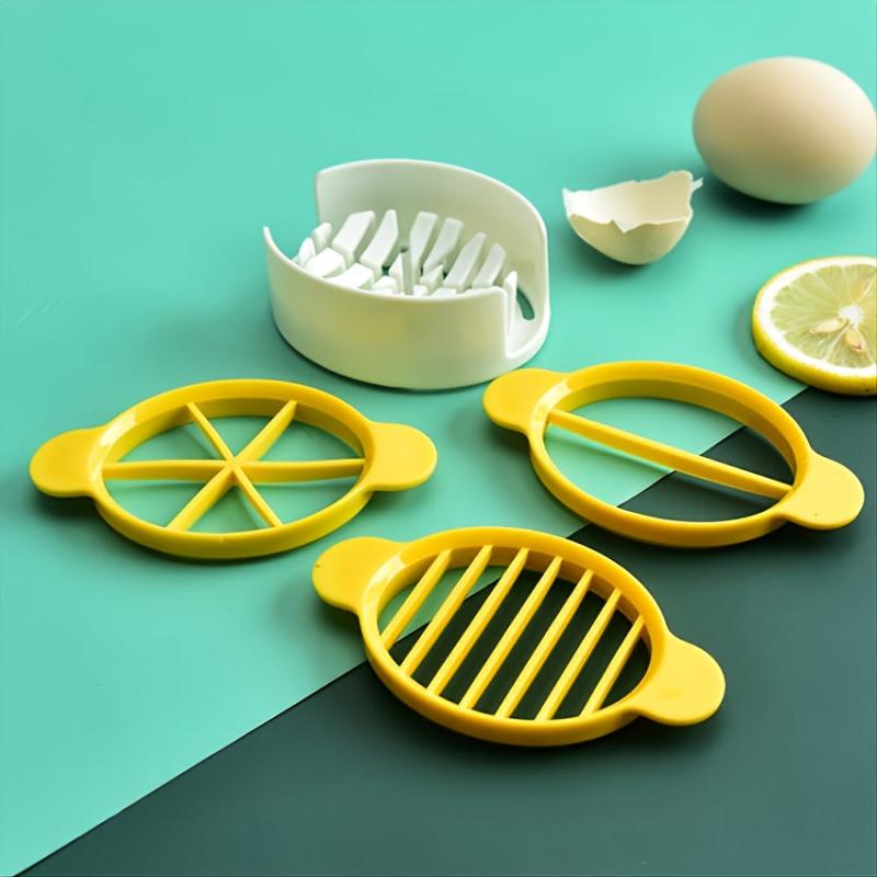 3in1 Egg Slicer Egg Cutter Kitchen Tool Stainless Steel