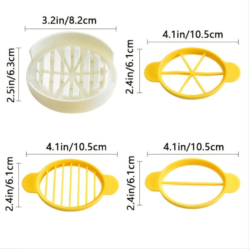 3in1 Egg Slicer Egg Cutter Kitchen Tool Stainless Steel