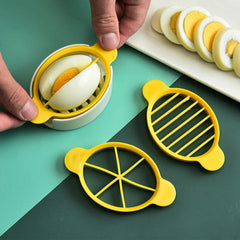 3in1 Egg Slicer Egg Cutter Kitchen Tool Stainless Steel