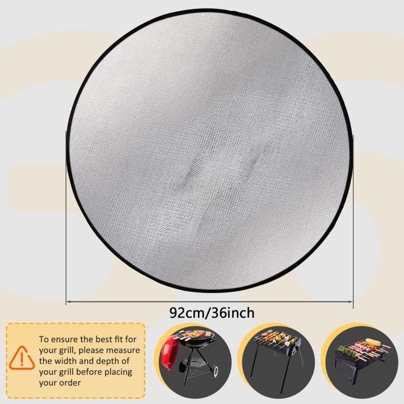 1pc Large BBQ Insulated Mat Fireproof Waterproof Heat Insulation Mat