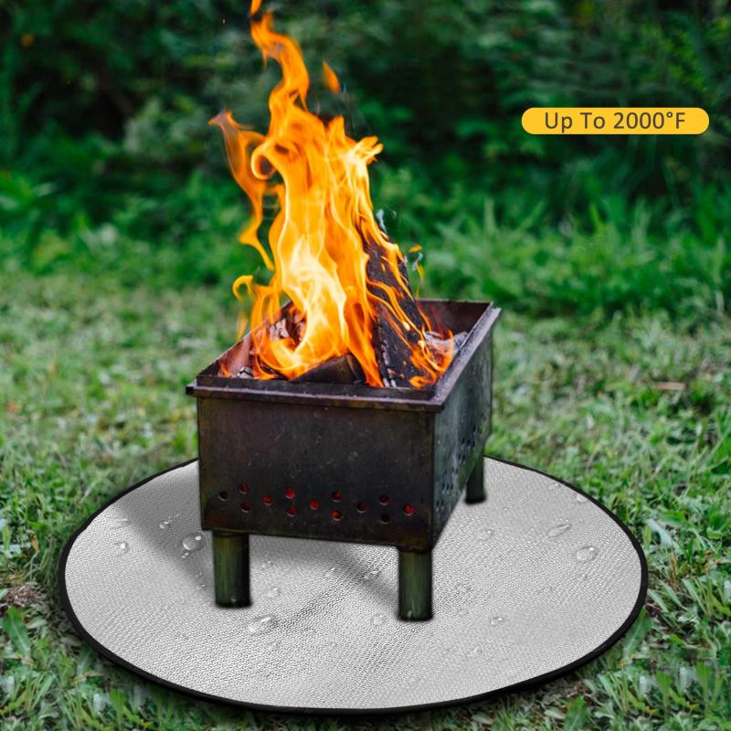 1pc Large BBQ Insulated Mat Fireproof Waterproof Heat Insulation Mat