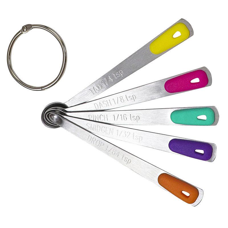 5pcs Stainless Steel Mini Measuring Spoons Set for Ingredients