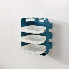 6 Layer Kitchen Rack Stand Stackable Storage Fruit Vegetables Tray