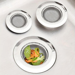1pc Sink Basket Strainer Stainless Steel Kitchen Sink Strainer