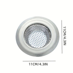 1pc Sink Basket Strainer Stainless Steel Kitchen Sink Strainer