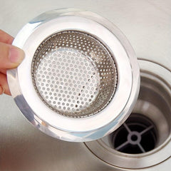 1pc Sink Basket Strainer Stainless Steel Kitchen Sink Strainer