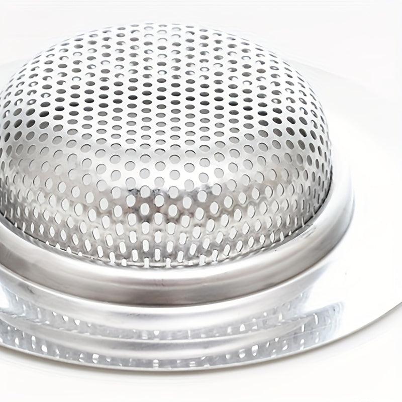 1pc Sink Basket Strainer Stainless Steel Kitchen Sink Strainer