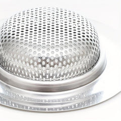 1pc Sink Basket Strainer Stainless Steel Kitchen Sink Strainer