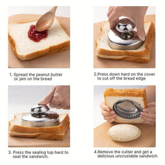 Stainless Steel Sandwich Cutter & Sealer Kit
