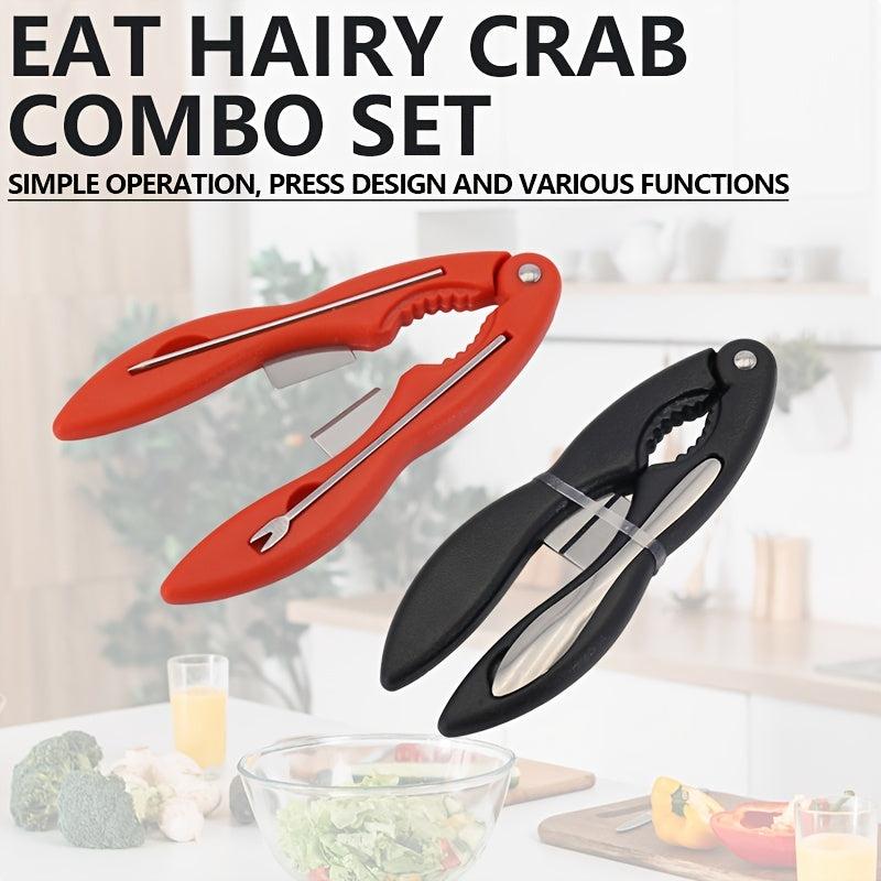 Stainless Steel Crab Crackers and Lobster Tools Set for Seafood Boil