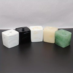 Dustproof Swab Box Bath Salt Container Plastic Storage Tank Cosmetic Organizer