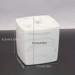 Dustproof Swab Box Bath Salt Container Plastic Storage Tank Cosmetic Organizer