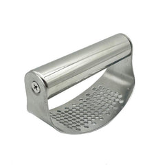 Stainless Steel Garlic Press Rocker Metal Garlic Mincer