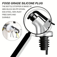 5pcs Olive Spouts Vinegar Bottle Stopper Spout Leakproof Nozzle Dispenser