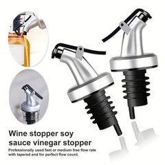 5pcs Olive Spouts Vinegar Bottle Stopper Spout Leakproof Nozzle Dispenser