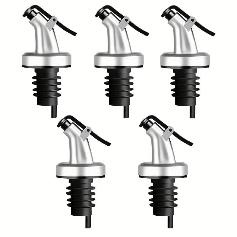 5pcs Olive Spouts Vinegar Bottle Stopper Spout Leakproof Nozzle Dispenser