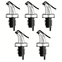 5pcs Olive Spouts Vinegar Bottle Stopper Spout Leakproof Nozzle Dispenser