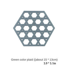 1pc Plastic Potholder Heat Insulation Pad Anti-scalding Bowl Mat