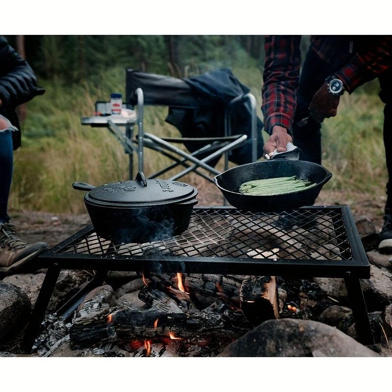 Portable Campfire Grill BBQ Rack 63 55 Charcoal Grill Outdoor Cooking