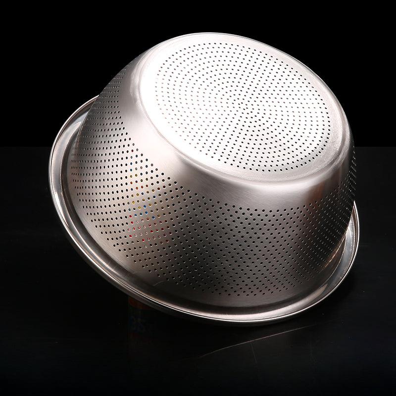 Stainless Steel Drain Basket Vegetable Washing Basin