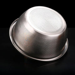 Stainless Steel Drain Basket Vegetable Washing Basin