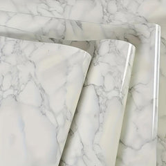 Marble Peel & Stick Wallpaper for Kitchen Waterproof Paper