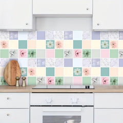 Marble Self adhesive Waterproof Wallpaper Kitchen Stickers