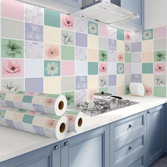 Marble Self adhesive Waterproof Wallpaper Kitchen Stickers