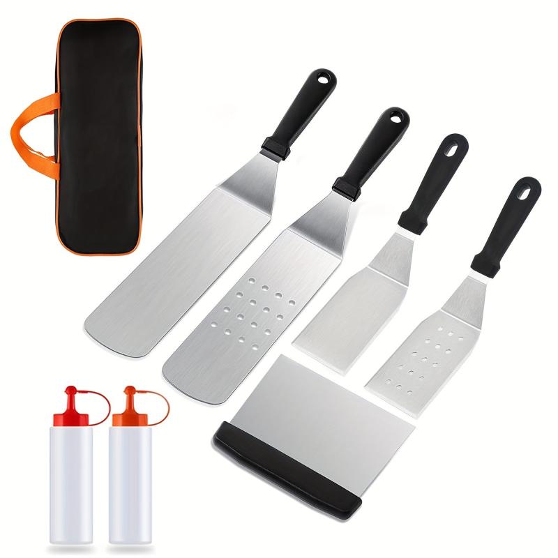 8pcs Baking Accessories Kit Griddle Tools Spatulas Set