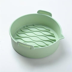 2pcs Silicone Air Fryer Cake Baking Pan Mats