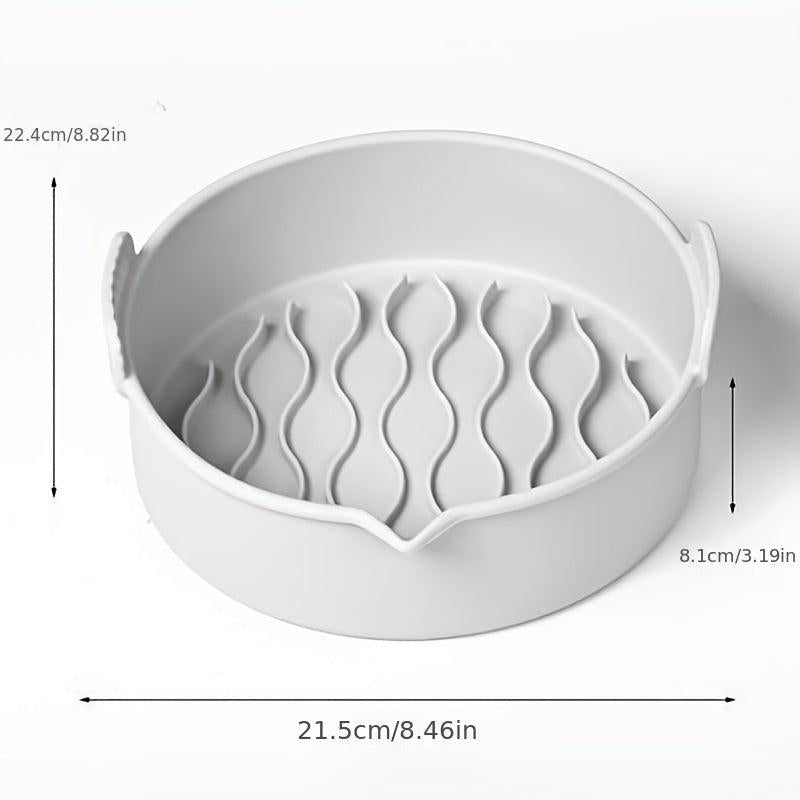 2pcs Silicone Air Fryer Cake Baking Pan Mats