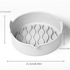 2pcs Silicone Air Fryer Cake Baking Pan Mats