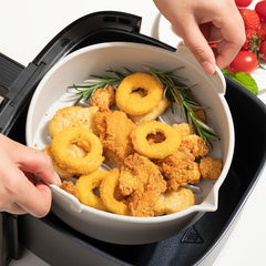 2pcs Silicone Air Fryer Cake Baking Pan Mats