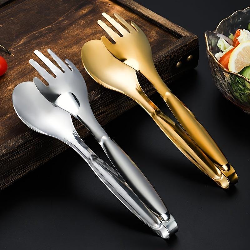 Stainless Steel Buffet Clip with Anti-scalding Handle