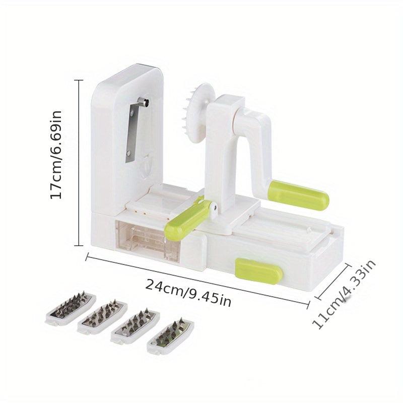 Manual Vegetable Spiralizer Zucchini Noodle Maker Multifunctional Slicer
