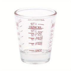 30ml 1oz Glass Measuring Cup With Scale Shot Glass Liquid Glass Ounce Cup