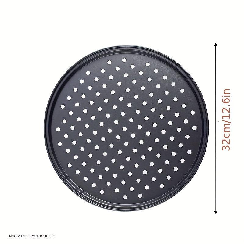 Round Pizza Tray Non stick Baking Plate Pie Dish Pan