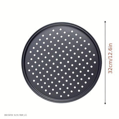 Round Pizza Tray Non stick Baking Plate Pie Dish Pan