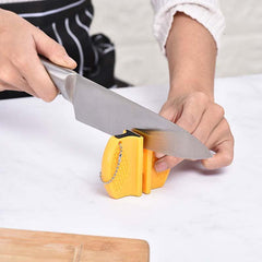 Mini Kitchen Sharpener Portable Ceramic Stick Butterfly Sharpene