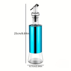 Stainless Steel Olive Bottle with Nozzle for Kitchen Seasoning