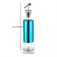 Stainless Steel Olive Bottle with Nozzle for Kitchen Seasoning