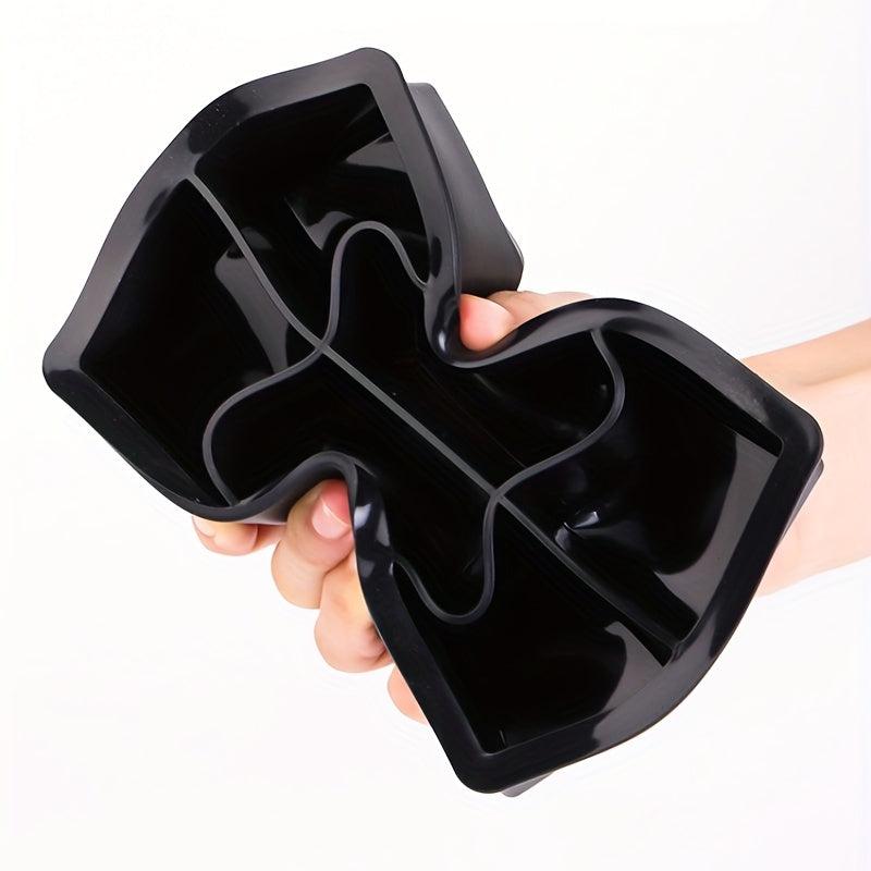 Silicone Ice Cube Mold Ball Shape Tray with Lid for Whiskey Ice Balls